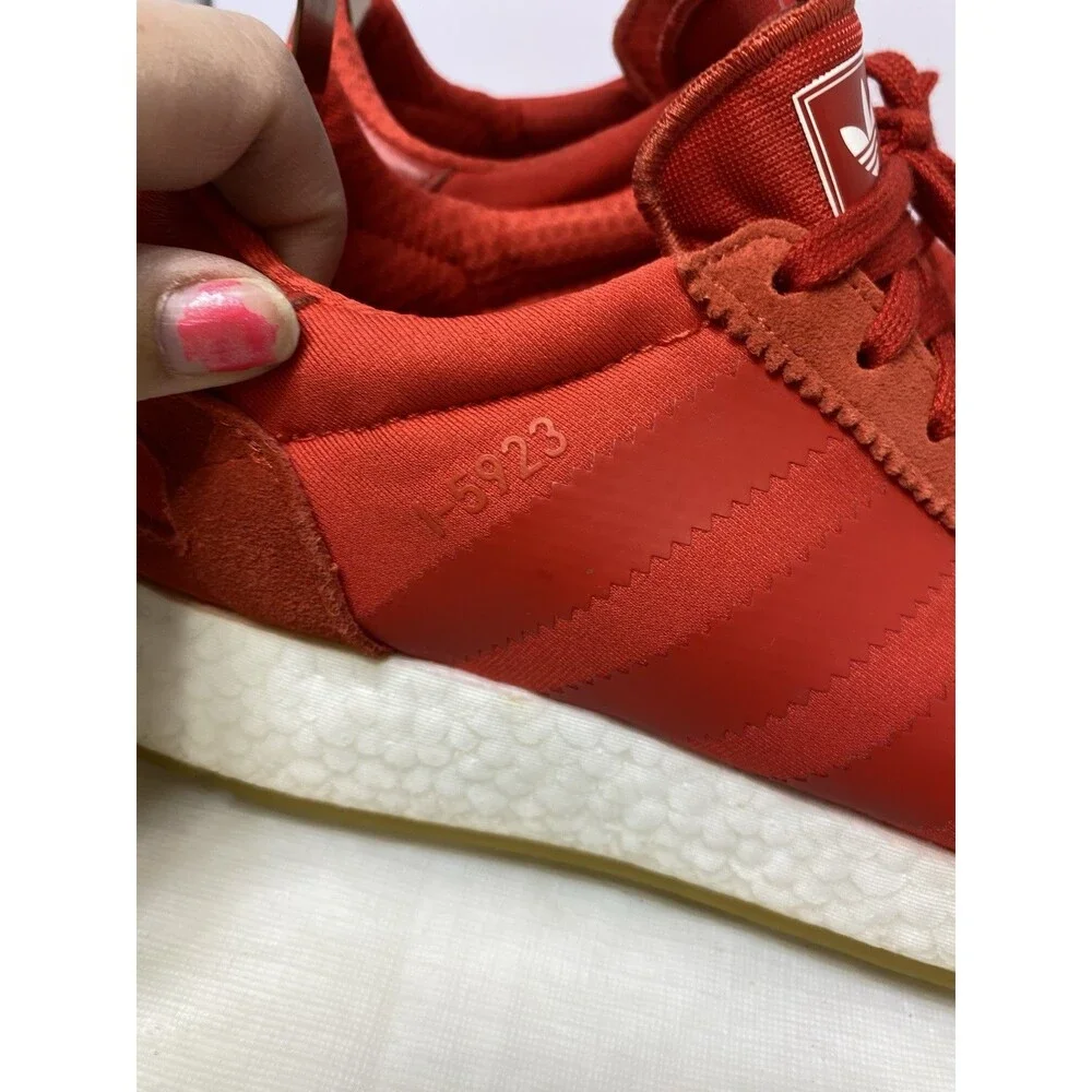 ADIDAS Men’s Size 10.5 Pre owned I-5923 RED D97346 Sneaker